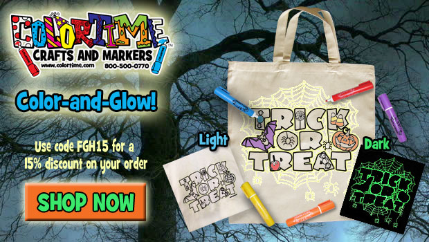 Discount Code Glow in the Dark Halloween Tote!