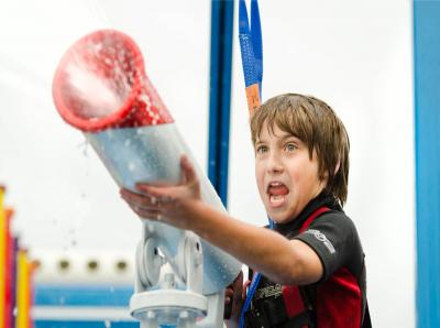 Splash Adventure Water Park water cannon