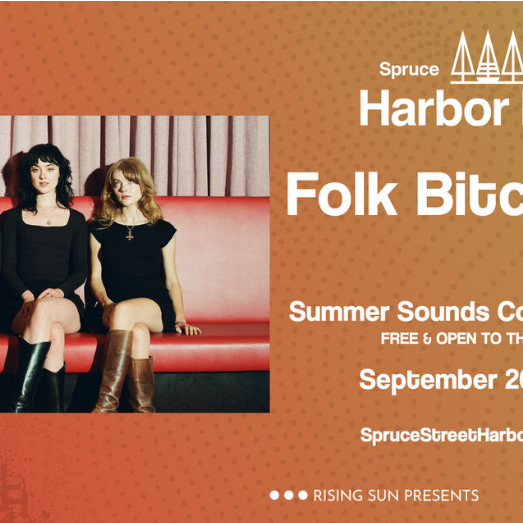 Summer Sounds Concert Series: Folk Bitch Trio at Spruce Street Harbor Park