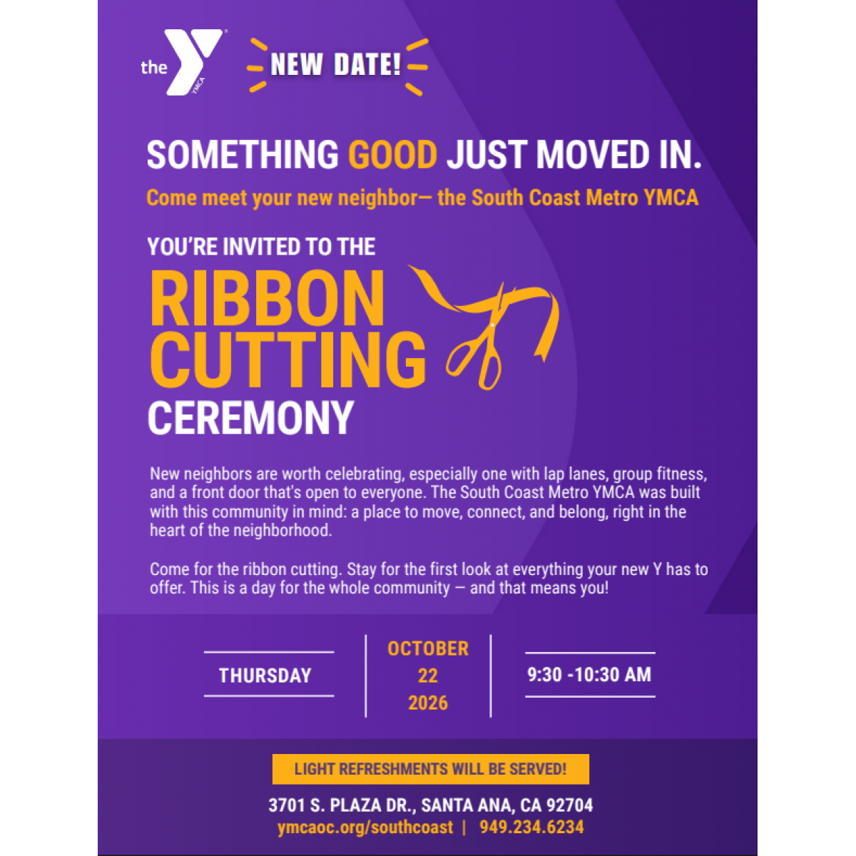 YMCA Ribbon Cutting Ceremony