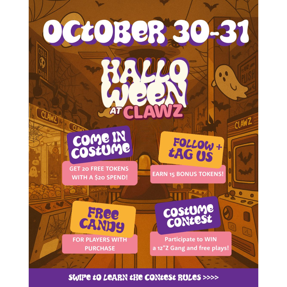 Halloween at Clawz