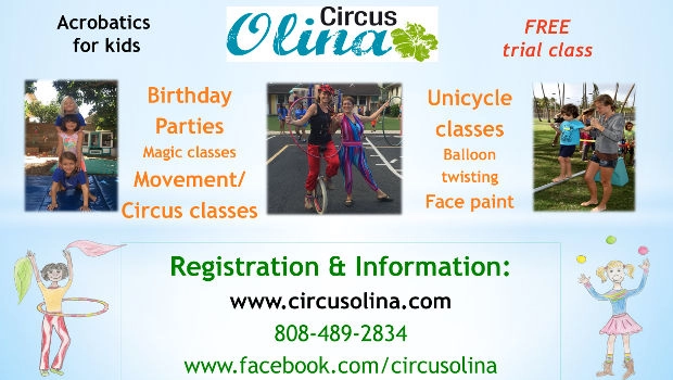 Circus Olina Birthday Parties