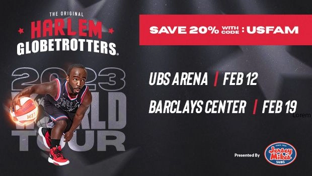 Harlem Globetrotters 2023 World Tour Local Vacations