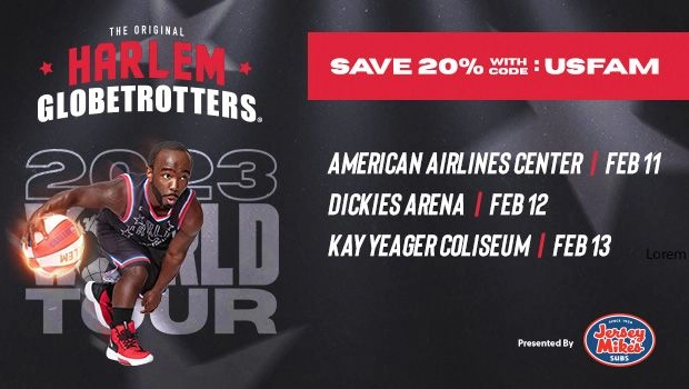 Harlem Globetrotters 2023 World Tour Shopping