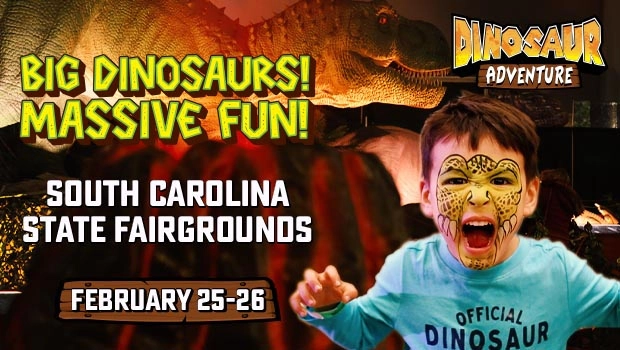 Dinosaur Adventure - Columbia, SC Holiday Guide