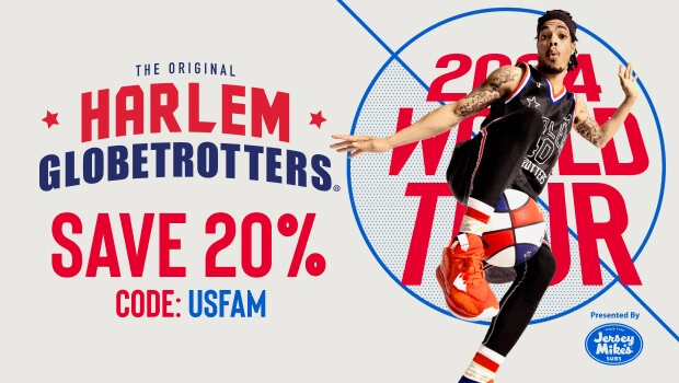 Harlem Globetrotters 2024 World Tour Sports Programs