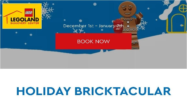 LEGOLAND Discovery Center Dallas/Fort Worth Holiday Guide
