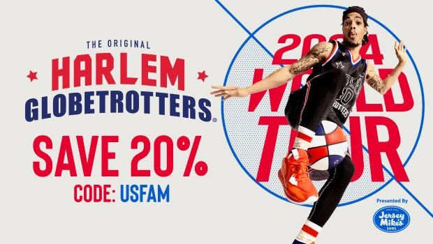Harlem Globetrotters 2024 World Tour Local Vacations