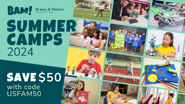 Brains & Motion Summer Camps Fun Activities