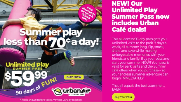 Urban Air Adventure Park - 5 DFW Locations