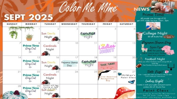 Color Me Mine - Scottsdale Fun Activities