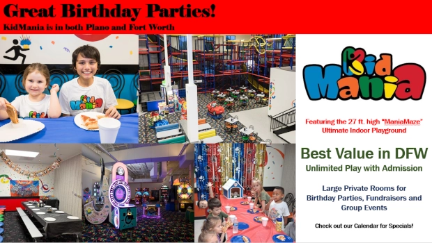 KidMania - Plano Birthday Parties