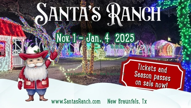 Santa's Ranch Drive Through Christmas Light Park Field Trips