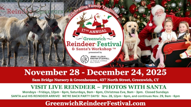 17th Annual Greenwich Reindeer Festival & Santa’s Workshop Fun Activities