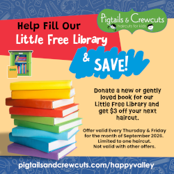 September is Community Book Drive Month!