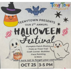 3rd Annual Halloween Festival at Teeny Town Playland