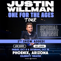 Justin Willman's One For the Ages Tour