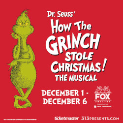 Fox Theatre December 1-6, 2026.