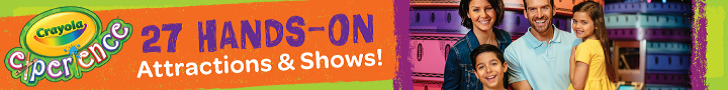 Crayola Experience discounted tickets Screamin Green Hauntoween, Halloween activities in PA